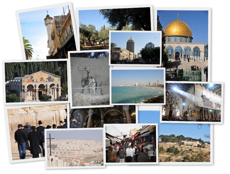 Click for photos of Israel and Palestine