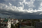 A nice storm awaits us in Batambang