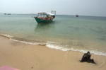 Heading for Bamboo Island off Sihanoukville