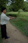 A guide describes Choeung Ek, one of the many Killing Fields of Cambodia