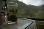 Morning tea in China and the scenery has changed a lot overnight.