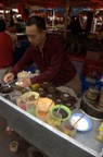A sweet rice lolipop vendor