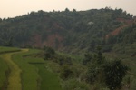 Near HongKeng village in YongDing county.