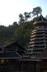One of the five drum towers