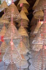 Burning incense