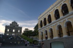 The ruins of St. Paul's