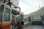 Cable car up Namsa