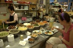 Lots of different kimchi in Busan city.