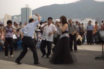 Keepin' it real wit de moves lady, High Five!