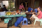 Our first Laos meal in Boten