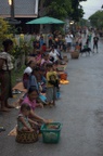 Waiting for the Monks to come and recieve alms