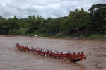 Each boat is made from a single tree and carries 50 people