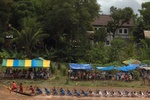 The mens teams start