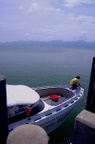 Our boat to Koh Maak. Koh Chang in the background.