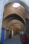 Closed bazaar at lunchtime