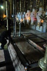 The slab that Jesus was said to have been laid on after crucifiction
