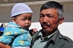 Grandad and grandson