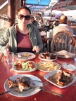 Too much food