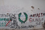 Random graffiti in the back streets