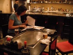 Teppanyaki for dinner!