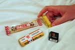 Yes, that is a miniature portion of cheese