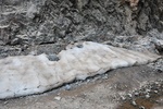 All that was left of this years ice