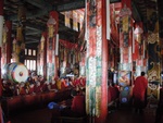 Inside Amarbayasgalant monastery