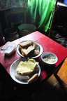 Great home made bread , buttery cheese and delicious sweet curd (topfen!)