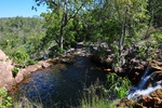 This plunge pool was pretty deep and great for swimming