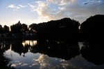 Lake in the first campsite at Perth